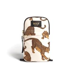 Wouf Crossbody Phone Bag - Handytasche - The Leopard