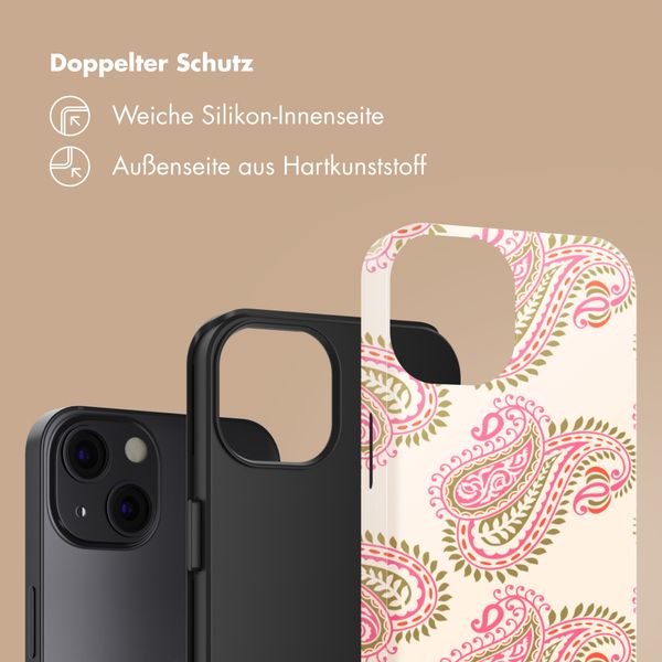 Selencia Vivid Back Cover Apple iPhone 13 - Paisley Blush