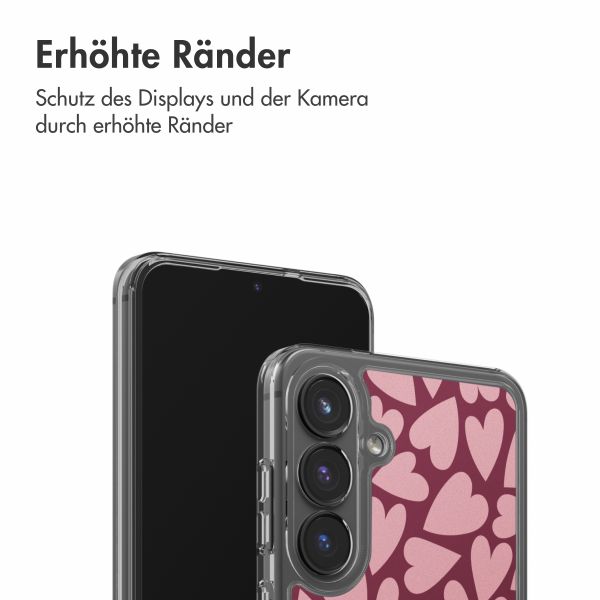 imoshion Design Hülle Samsung Galaxy S25 FE - Hearty Blush