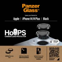 PanzerGlass Kameraprotektor Hoops Optic Rings für das Apple iPhone 14 / 14 Plus