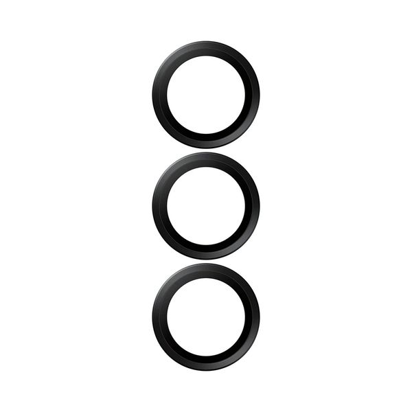 PanzerGlass Kameraprotektor Hoops Optic Rings für das Samsung Galaxy S26 - Schwarz