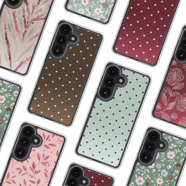 imoshion Design Hülle Samsung Galaxy S27 / S26 - Polka Dot Bruin