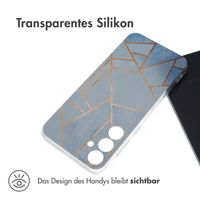 imoshion Design Hülle Samsung Galaxy A55 - Blue Graphic