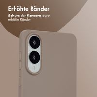 imoshion TPU Color Cover Samsung Galaxy S25 Edge - Braun