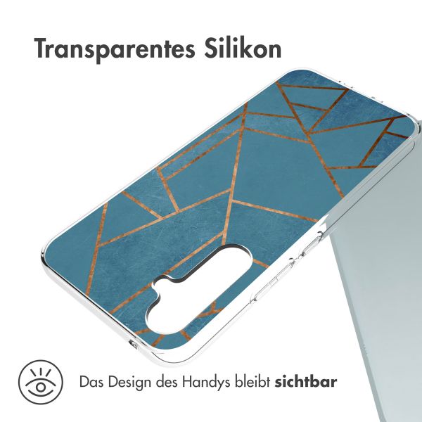 imoshion Design Hülle für das Samsung Galaxy A54 (5G) - Blue Graphic