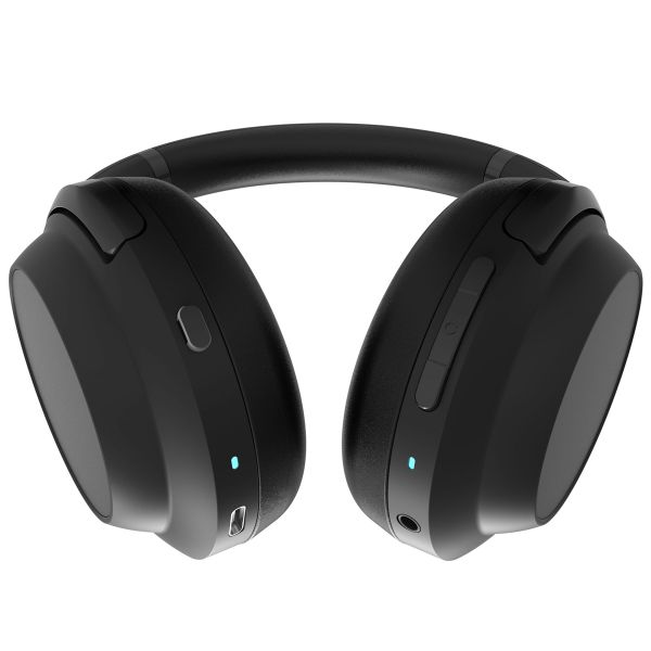 XQISIT ﻿ANC Bluetooth Headset - Kabelloser Kopfhörer mit Active Noise Cancelling - Schwarz