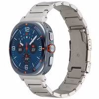 Accezz Mattes Titanstahlarmband für das Samsung Galaxy Watch Ultra (2024/2025) - Silber