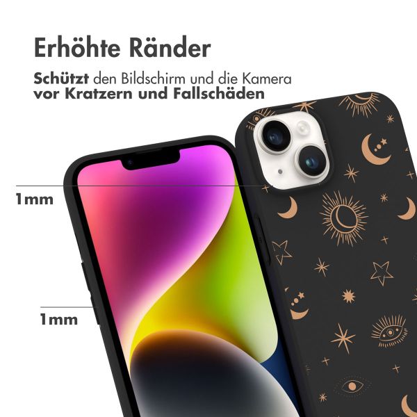 imoshion Design Hülle für das iPhone 14 - Stars Sky