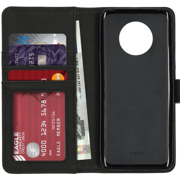 imoshion Luxuriöse Klapphülle OnePlus 7T - Schwarz