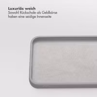 Selencia Olyn Abnehmbare Bookcase mit MagSafe Samsung Galaxy A36 - Grau