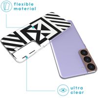 imoshion Design Hülle für das Samsung Galaxy S22 - Graphic stripes