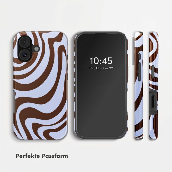 Selencia Vivid Rückabdeckung mit MagSafe Apple iPhone 17 - Dream Swirl Chocolate