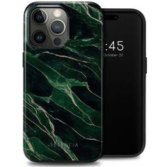 Selencia Vivid Tough Back Cover für das iPhone 15 Pro Max - Chic Marble Quartz