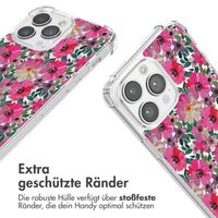 imoshion Design Hülle mit Band für das iPhone 14 Pro Max - Flower Water