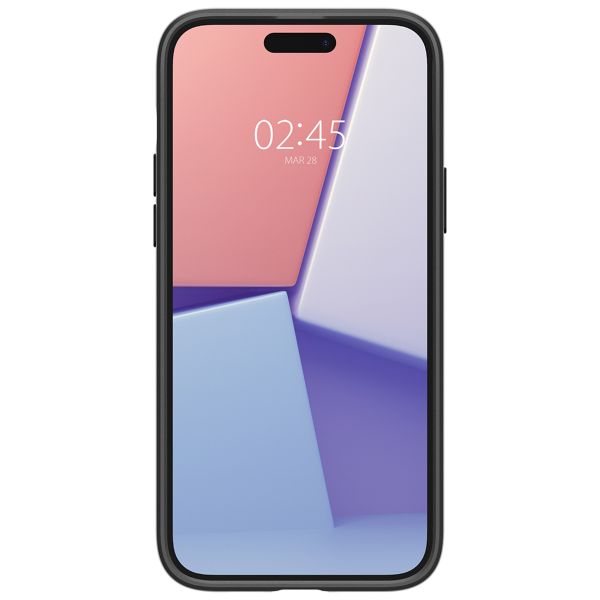 Spigen Thin Fit™ Hardcase für das Apple iPhone 15 - Schwarz