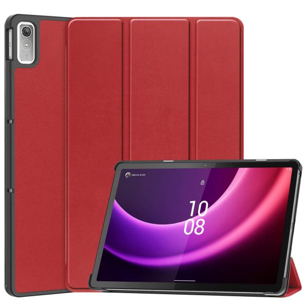 imoshion Trifold Klapphülle für das Lenovo Tab P11 (2nd gen) - Rot