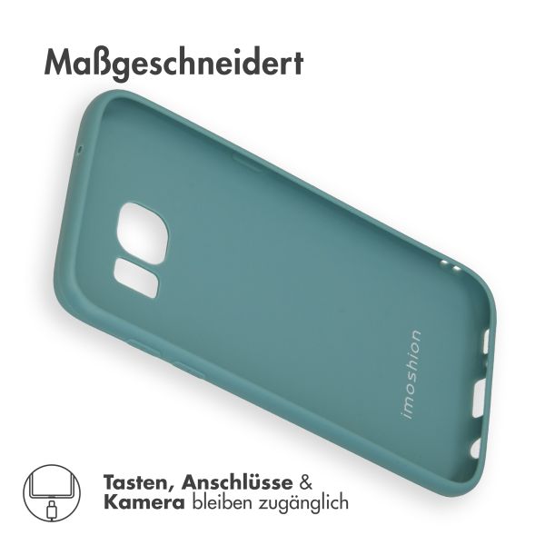 imoshion Color TPU Hülle für das Samsung Galaxy S7 - Dunkelgrün