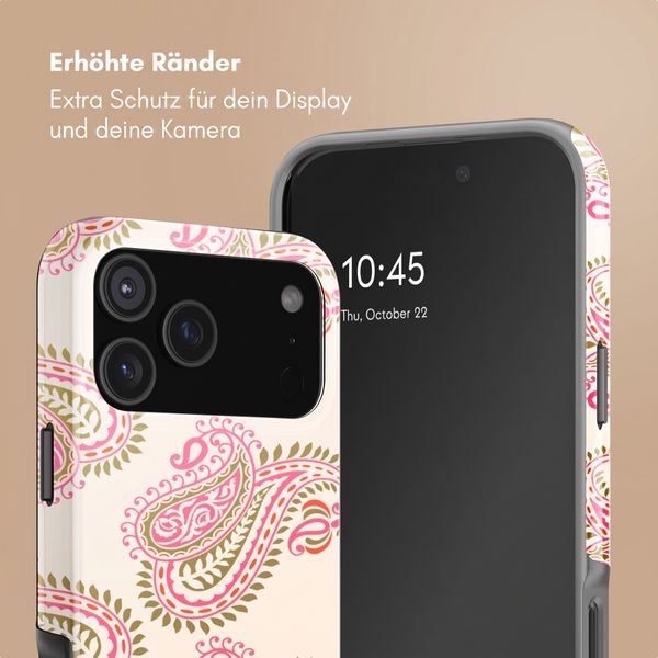 Selencia Vivid Back Cover Apple iPhone 18 Pro Max / 17 Pro Max - Paisley Blush