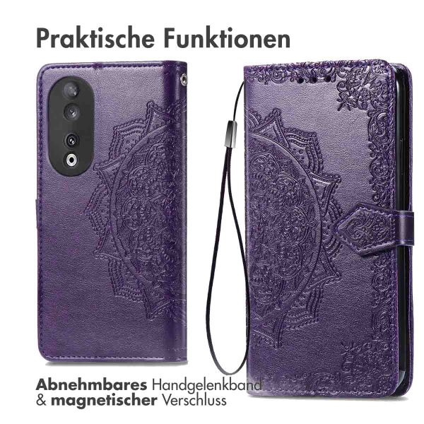 imoshion Mandala Klapphülle Honor 90 - Violett