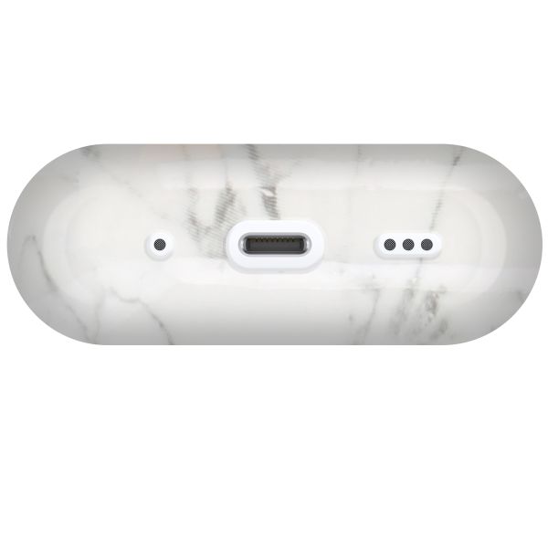 imoshion Hardcover Case für das AirPods Pro 2 - White Marble