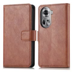 imoshion Luxuriöse Klapphülle Oppo Reno 11 F - Braun