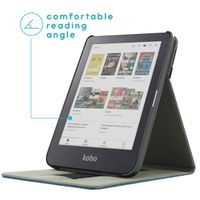 imoshion Stand Flipcase Kobo Clara Colour / BW - Dunkelblau