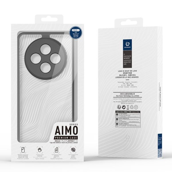 Dux Ducis Aimo Back Cover für das Oppo Reno 12F (5G) - Transparent