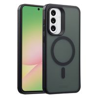 Accezz Rugged Frosted Back Cover mit MagSafe Samsung Galaxy A36 / A56 - Schwarz
