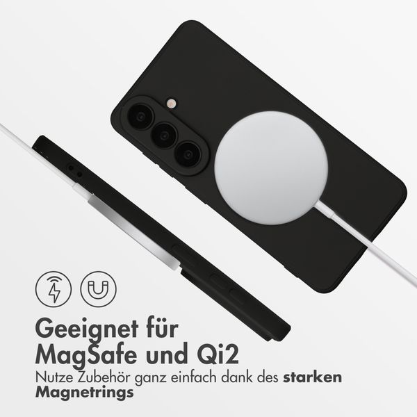 imoshion Color Back Cover mit MagSafe Samsung Galaxy S26 Plus - Schwarz