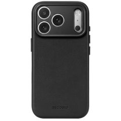 Decoded Leather Backcover MagSafe Apple iPhone 18 Pro / 17 Pro - Black