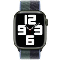 Apple Sport Loop Armband für das  Apple Watch Series 1 t/m 11 / SE / Ultra (44/45/46/49 mm) - Midnight Green