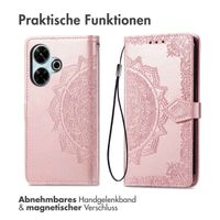 imoshion Mandala Klapphülle Xiaomi Redmi 13 4G - Rosé gold