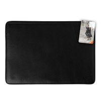 Accezz Leather Laptop Hülle MacBook 15 Zoll - Laptop Sleeve - Schwarz