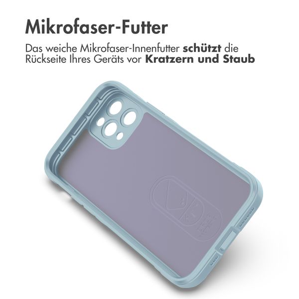 imoshion EasyGrip Back Cover für das iPhone 11 Pro - Hellblau