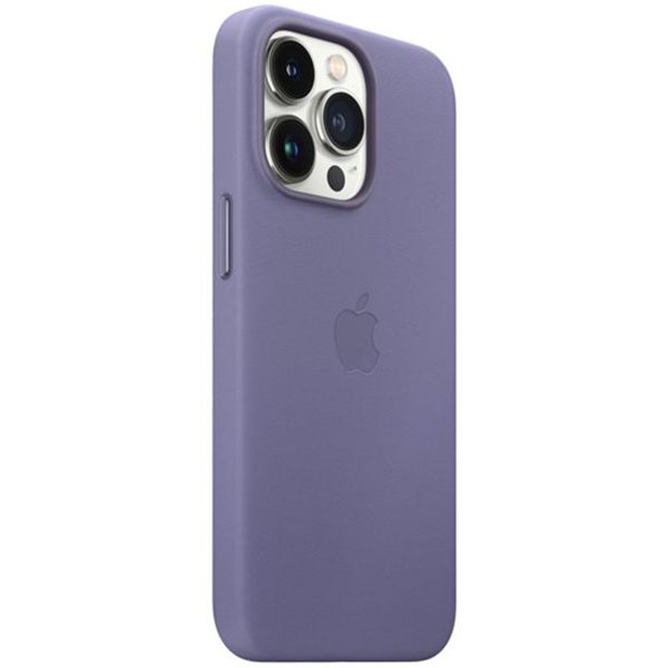 Apple Leder-Case MagSafe Apple iPhone 13 Pro - Wisteria