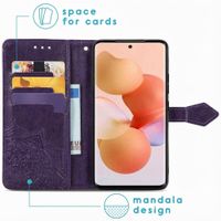 imoshion Mandala Klapphülle Xiaomi 12 Lite - Violett