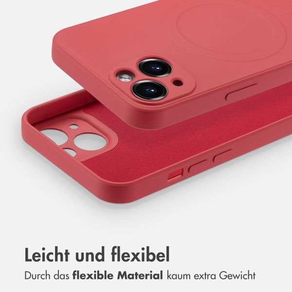 imoshion Color Back Cover mit MagSafe Apple iPhone 13 - Dusty Rose