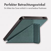 imoshion Klappbare Klapphülle Kobo Libra Colour - Dunkelgrün