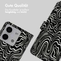 imoshion Design Klapphülle Xiaomi Redmi Note 13 (5G) - Black And White