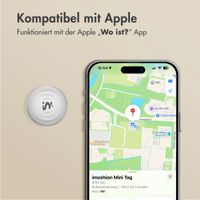 imoshion Mini Tag - Bluetooth-Tracker für iOS - 2 pack - Weiß