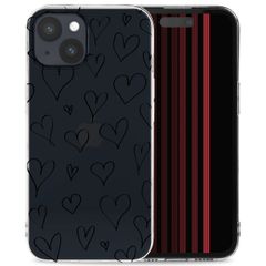 imoshion Design Hülle für das iPhone 15 - Hearts