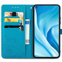 imoshion Mandala Klapphülle Xiaomi Mi 11 Lite (5G/4G) / 11 Lite 5G NE - Türkis