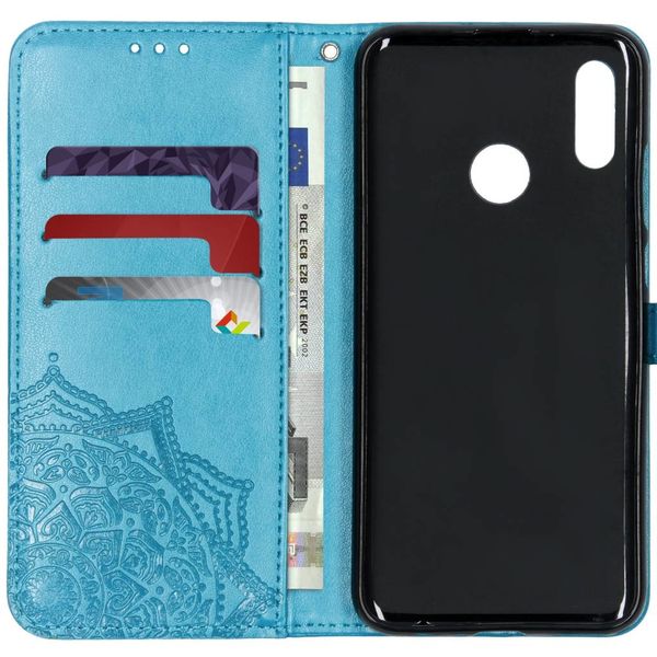 Mandala Klapphülle Blau Huawei P Smart (2019)