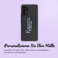 Hülle mit eigenem Foto und/oder Text Samsung Galaxy A53 - Naam