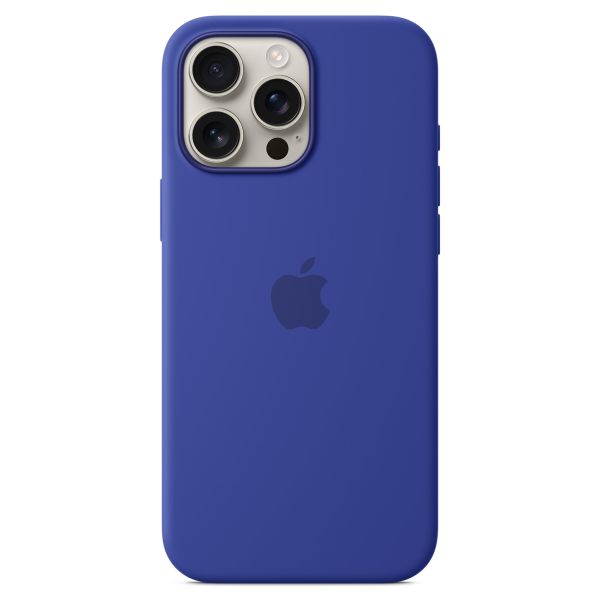 Apple Silikon-Case MagSafe für das iPhone 16 Pro Max - Ultramarine