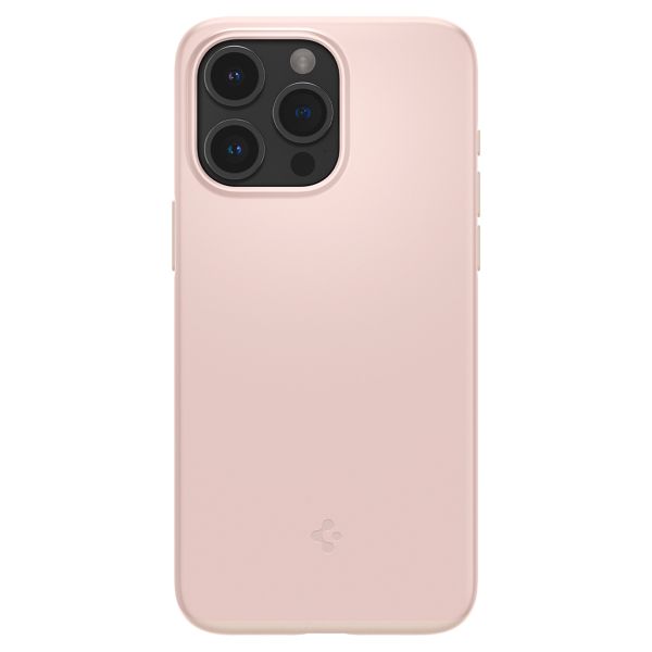 Spigen Thin Fit™ Hardcase für das iPhone 15 Pro Max - Pink Sand