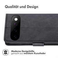 Luxuriöse Klapphülle Google Pixel 11 - Schwarz