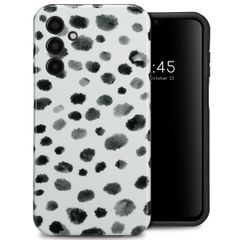 Selencia Vivid Tough Back Cover für das Samsung Galaxy A15 (5G/4G)  - Trendy Leopard