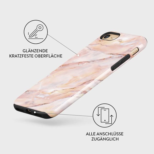 Burga Tough Back Cover für das iPhone SE (2022 / 2020) / 8 / 7 - Morning Sunshine