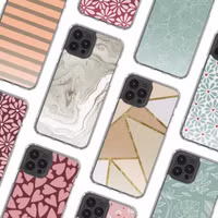 imoshion Design Hülle Apple iPhone 12 (Pro) - Sandy Marble